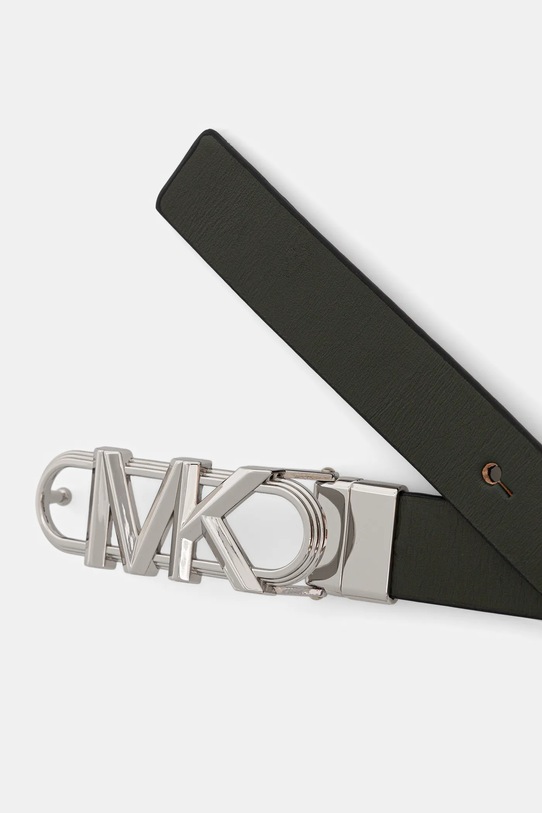 MICHAEL Michael Kors pasek skórzany dwustronny 29MKWB528999 zielony AW25