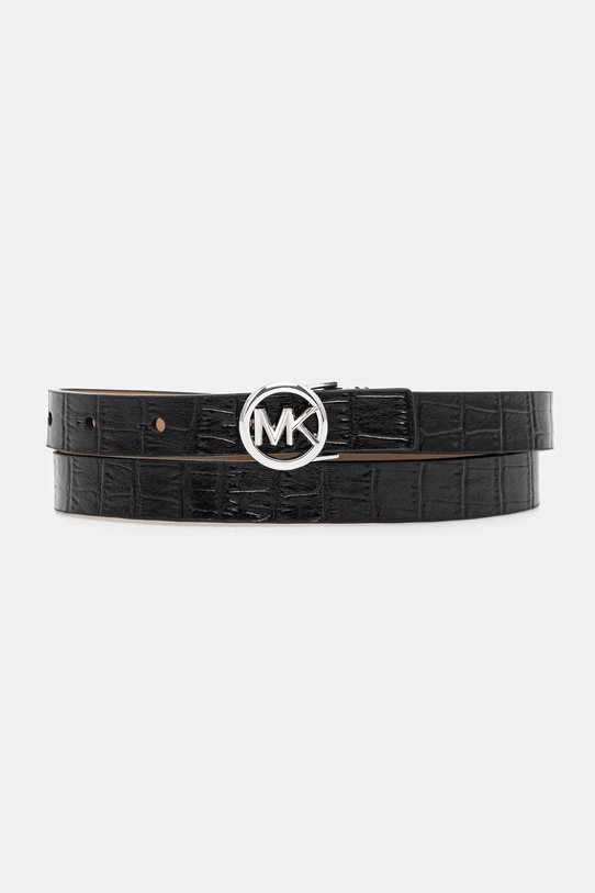 MICHAEL Michael Kors pasek imitacja skóry licowej czarny 29MKWB528984