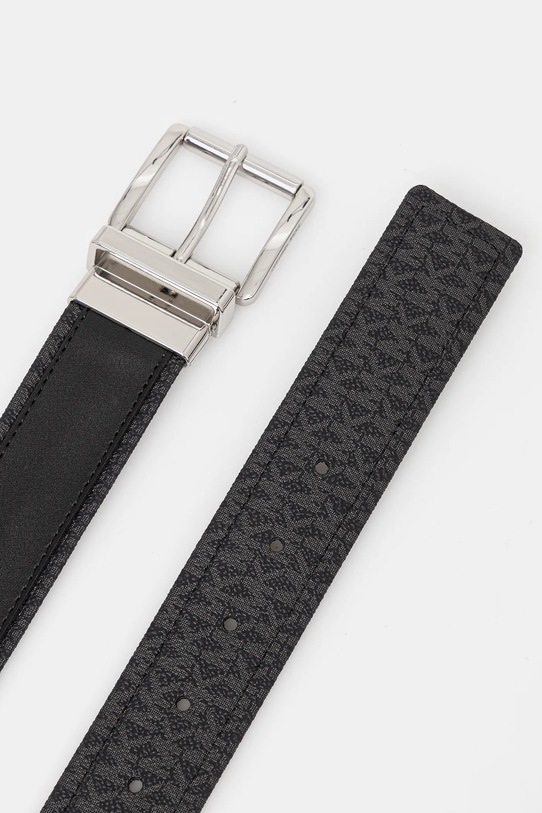 MICHAEL Michael Kors pasek dwustronny 29MKWB529034 czarny AW25