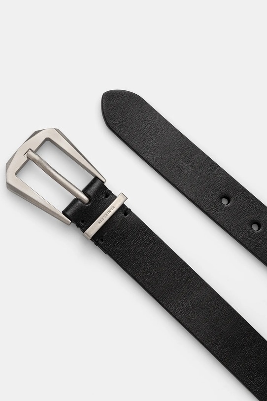 AllSaints pasek skórzany 29AS300867 czarny AW25