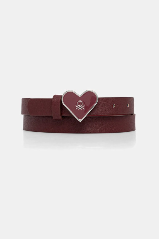 Dětský pásek United Colors of Benetton burgundské 6QE6CL00S.G.seasonal