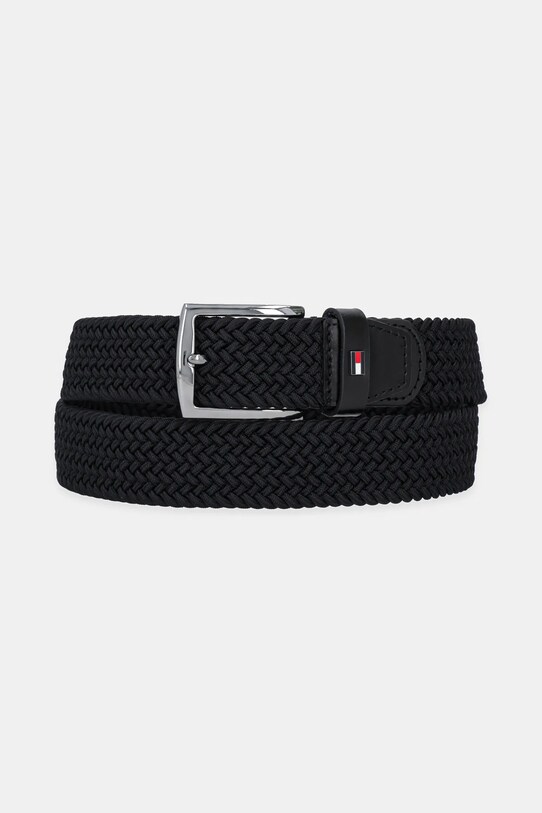 Pásek Tommy Hilfiger černá AM0AM13439