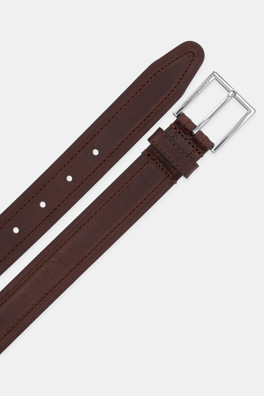 Tommy Hilfiger pasek skórzany AM0AM13441 brązowy AW25