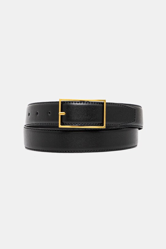 Calvin Klein curea de piele negru LV04D7014G