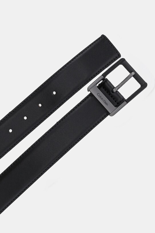 Calvin Klein pasek skórzany LV04D7012G czarny AW25