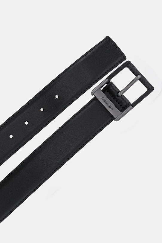 Δερμάτινη ζώνη Calvin Klein LV04D7012G μαύρο AW25