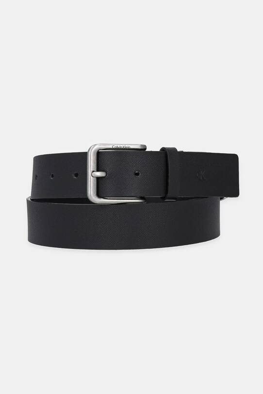 Calvin Klein pasek skórzany czarny LV04G7031G