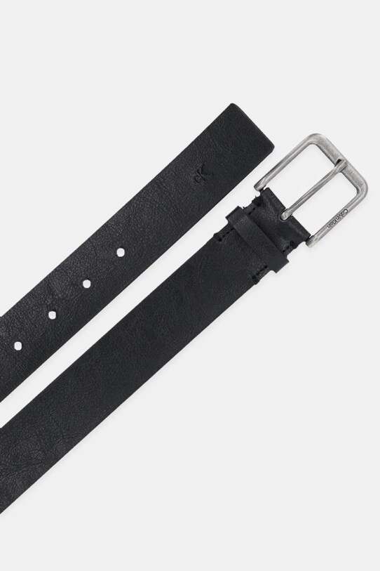 Calvin Klein pasek skórzany LV04G7035G czarny AW25
