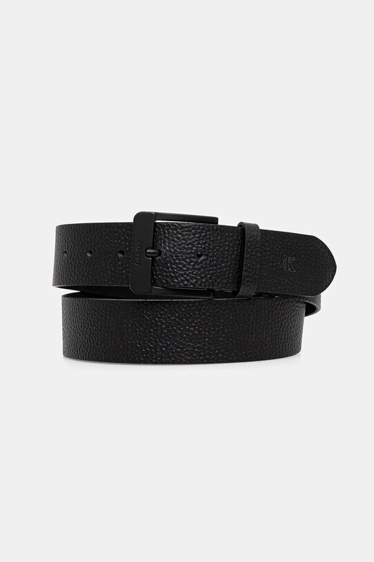 Calvin Klein pasek skórzany czarny LV04G7021G
