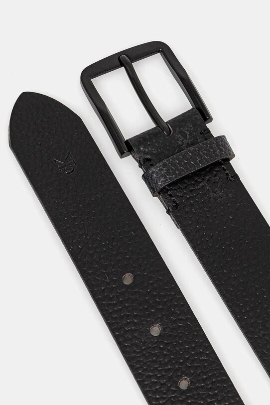 Δερμάτινη ζώνη Calvin Klein LV04G7022G μαύρο AW25