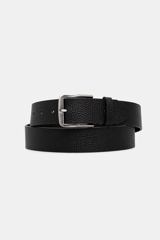Calvin Klein pasek skórzany czarny LV04G7022G