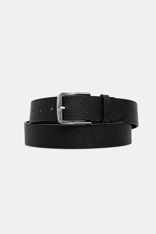 Calvin Klein pasek skórzany czarny LV04G7022G