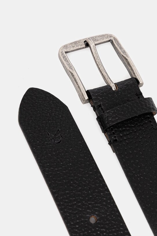 Calvin Klein pasek skórzany LV04G7022G czarny AW25