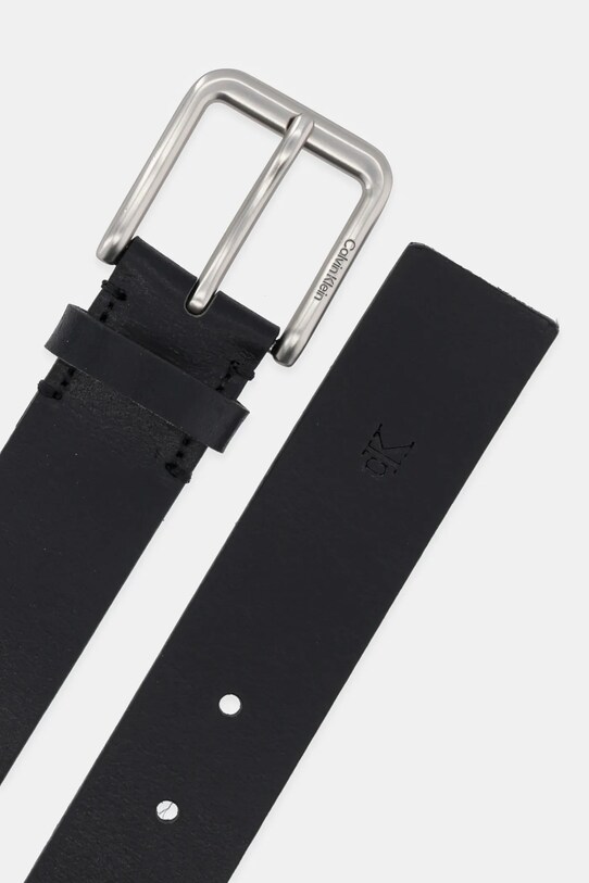Kožený pásek Calvin Klein LV04G7023G černá AW25