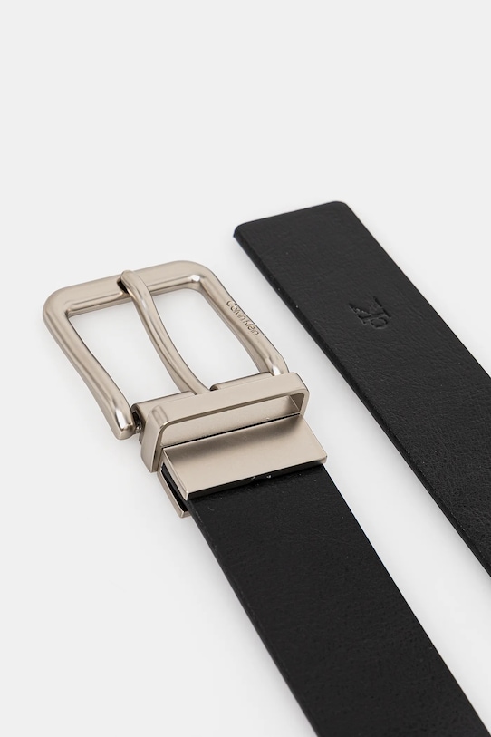 Doplňky Oboustranný kožený pásek Calvin Klein LV04G7024G hnědá