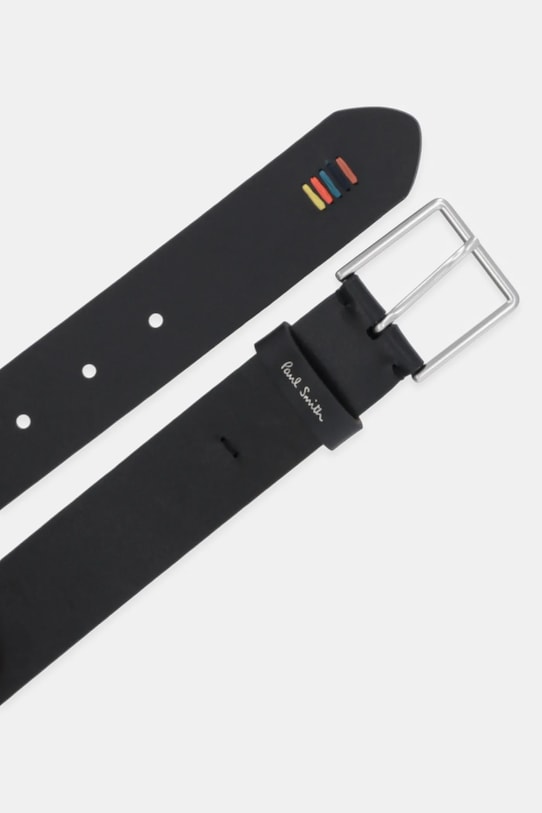 Kožený opasok Paul Smith M1A.7946.NSTITC čierna AW25