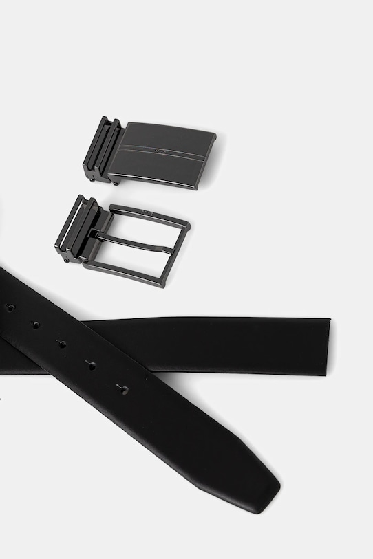 Accesorii BOSS curea de piele 50537099 negru