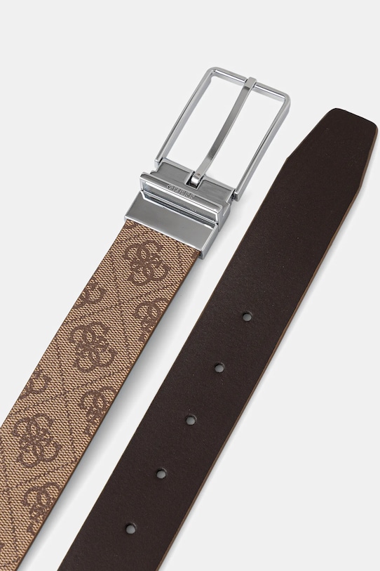 Аксессуары Двусторонний ремень Guess MILANO BMAGLO.P5235 бежевый