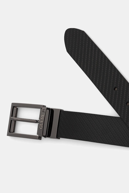 Guess pasek skórzany dwustronny BM7845.P5435 czarny AW25