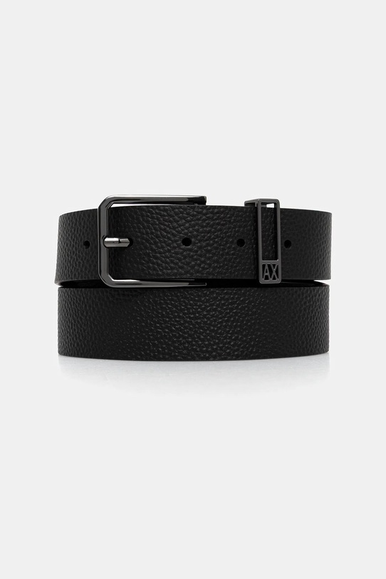 Шкіряний ремінь Armani Exchange чорний XM001695.AF17387