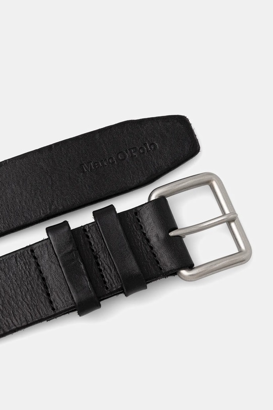 Marc O'Polo pasek skórzany 50827749501103 czarny AW25