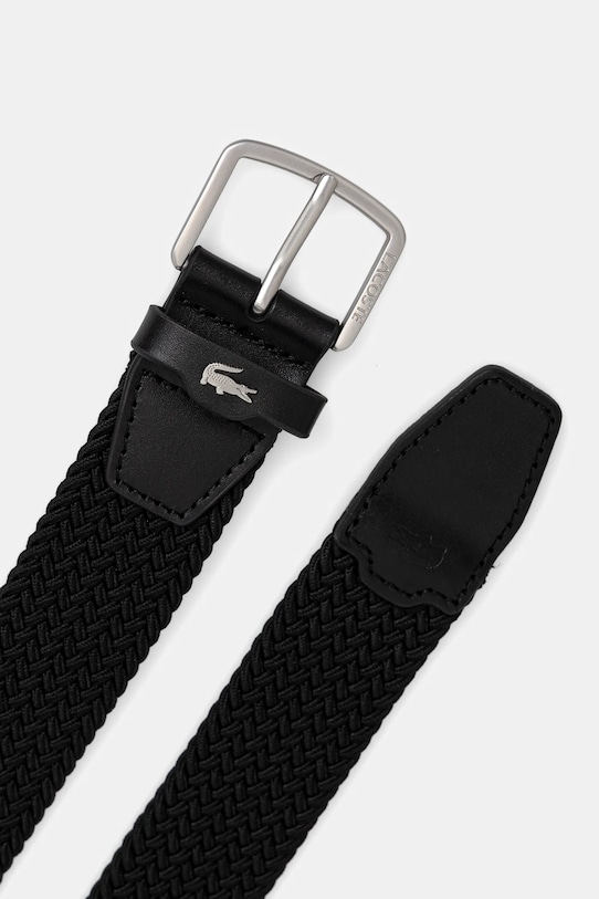 Lacoste pasek RC4100 czarny AW25