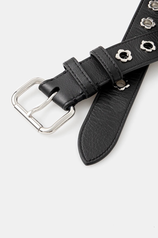 Kenzo pasek skórzany FF68CE050L05 czarny AW25