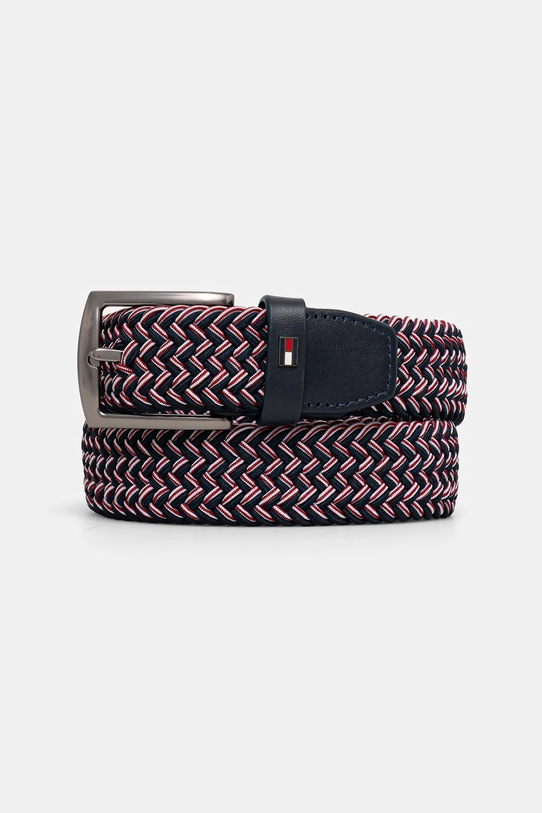 Pásek Tommy Hilfiger Planet friendly námořnická modř AM0AM13823