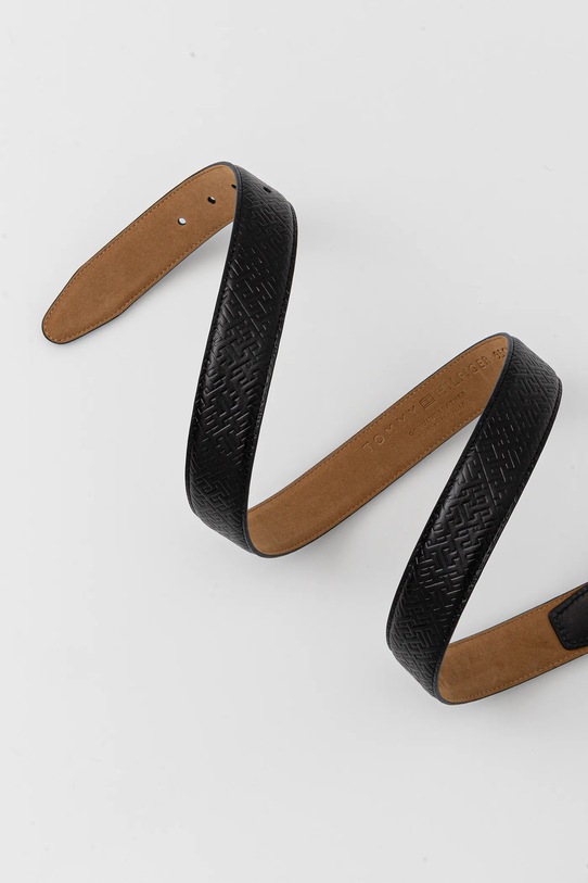 Tommy Hilfiger pasek AM0AM13761 czarny AW25