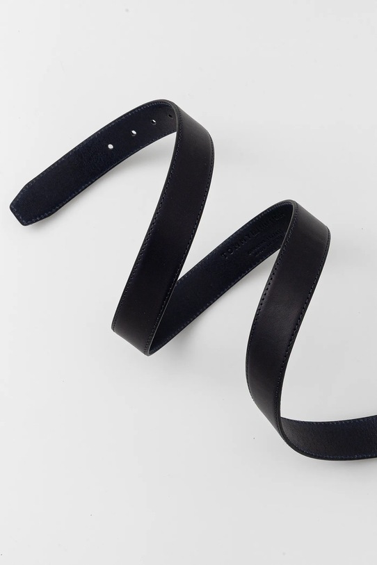 Akcesoria Tommy Hilfiger pasek skórzany AM0AM13767 granatowy