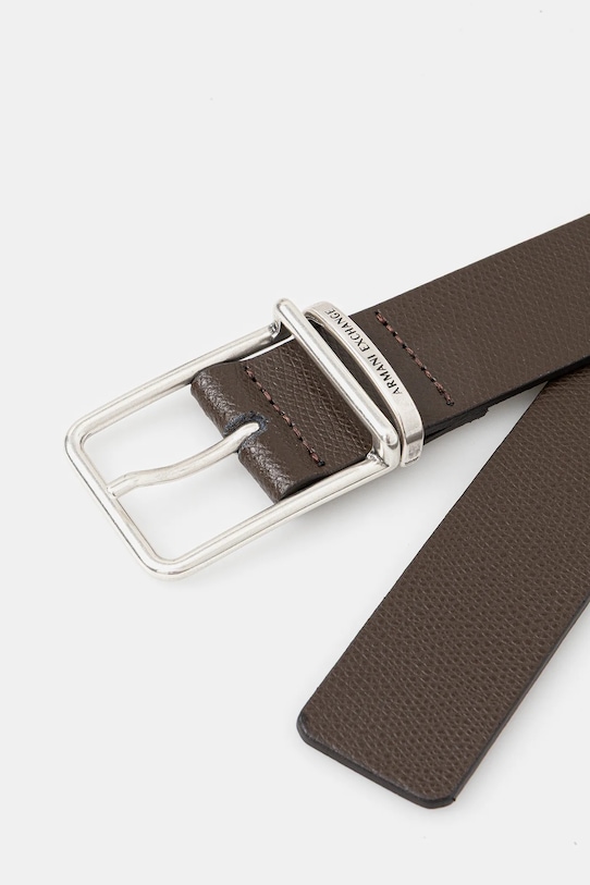 Armani Exchange pasek XM000615.AF12714 brązowy AW25