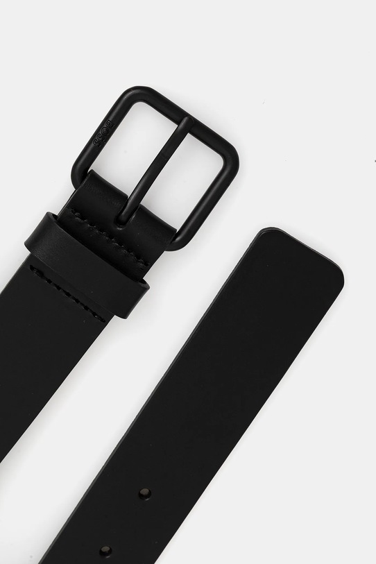 Шкіряний ремінь BOSS 50553283 чорний AW25