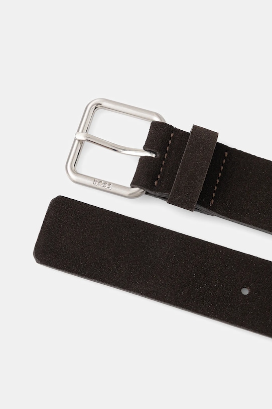 BOSS curea din piele întoarsă 50553301 maro AW25