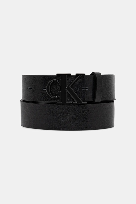 Kožni remen Calvin Klein Gift Box crna LV04D7016G