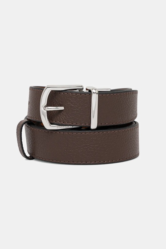 Δερμάτινη ζώνη Calvin Klein Συσκευασία Δώρου μαύρο LV04D7016G