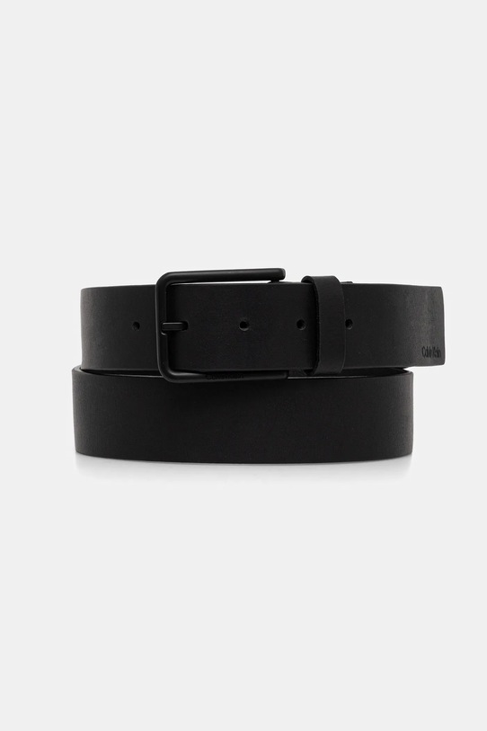 Calvin Klein pasek skórzany czarny LV04D7047G