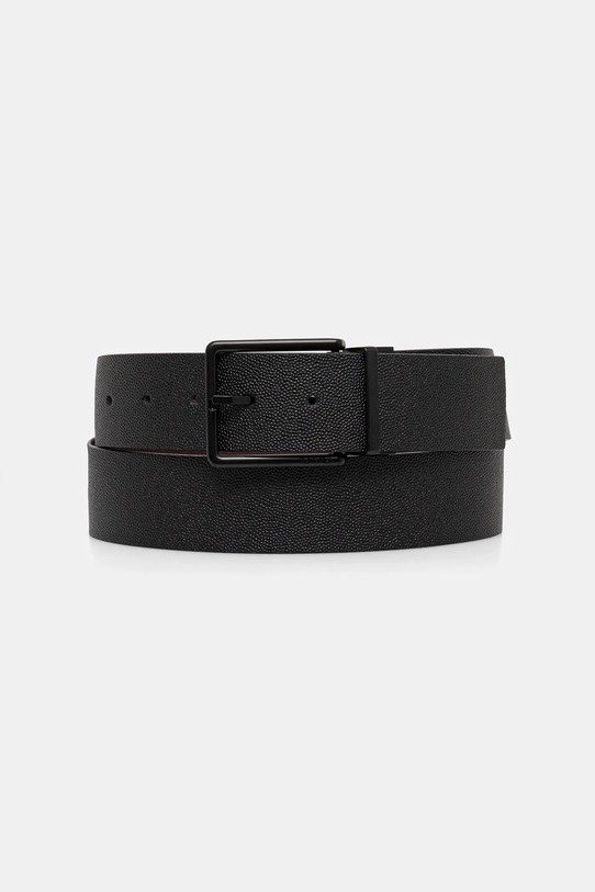 Calvin Klein pasek dwustronny imitacja skóry licowej czarny LV04D7048G