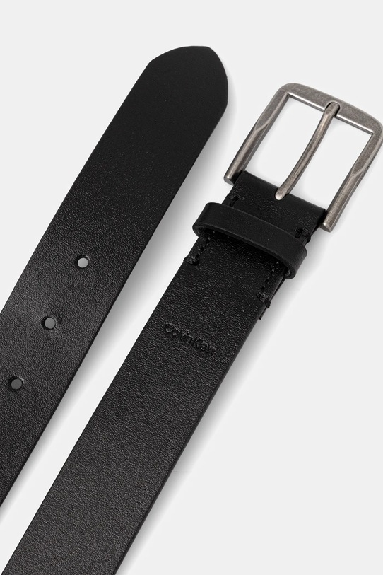 Δερμάτινη ζώνη Calvin Klein LV04D7055G μαύρο AW25