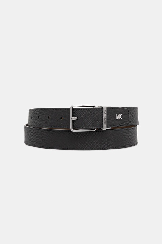 Michael Kors pasek skórzany dwustronny czarny 39F5LBLY0L