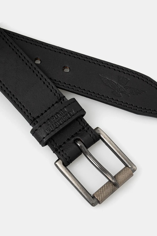 Kožni remen Aeronautica Militare CP0237UPL00181 crna AW25