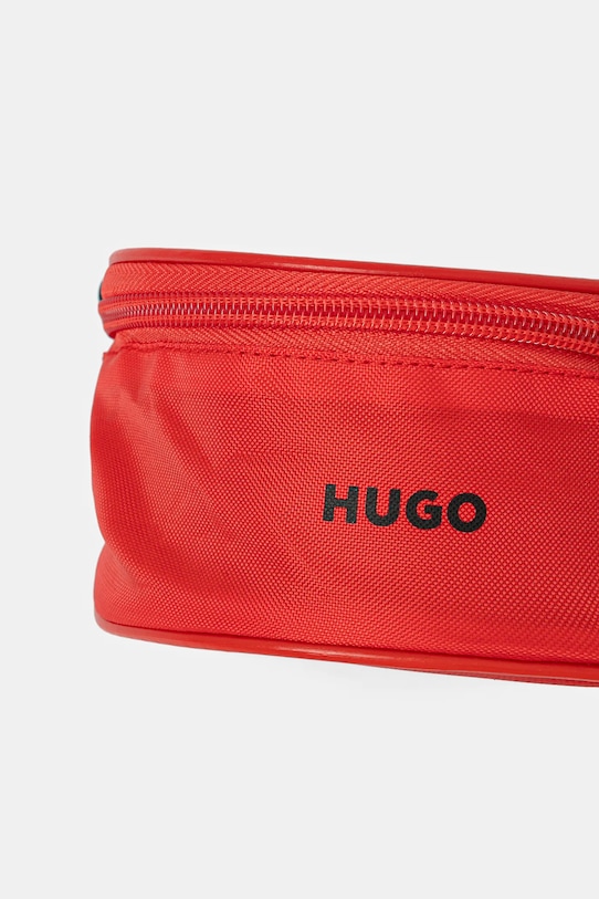 Obojstranný kožený opasok HUGO čierna 50553976