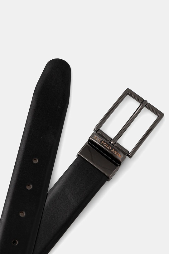 U.S. Polo Assn. portfel i pasek skórzany Lawrence WIU6L2681MHA