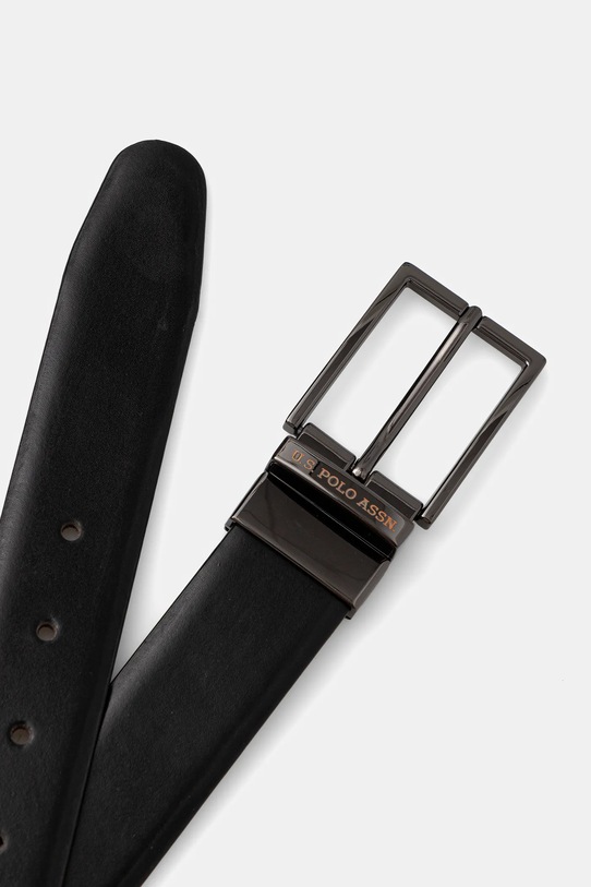 U.S. Polo Assn. portfel i pasek skórzany Lawrence WIU6L2681MHA