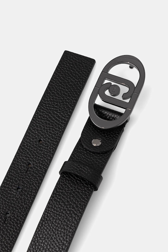 Шкіряний ремінь Liu Jo QF5306.P0374 чорний AW25