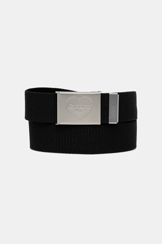 Carhartt WIP pasek Heart Clip czarny I034631.0M4XX