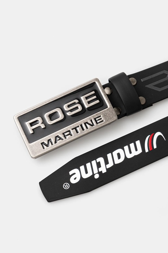 Martine Rose pasek Rubber Tyre 1182WF02001. czarny AW25