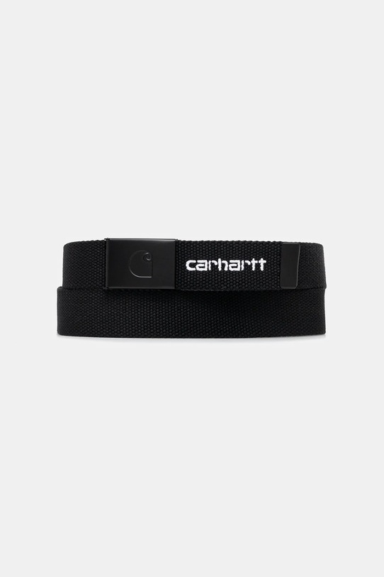 Pásek Carhartt WIP C-Logo Belt Tonal černá I035415.0D2XX