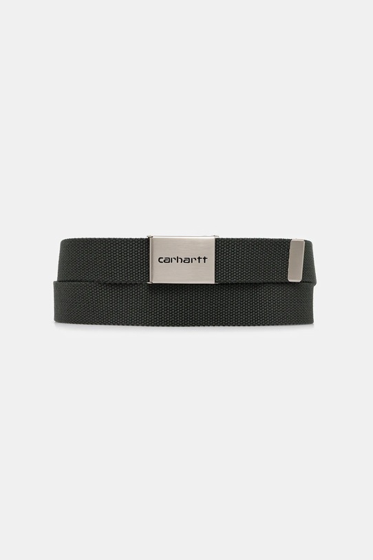 Remen Carhartt WIP Clip Belt Chrome zelena I019176.2ZXXX