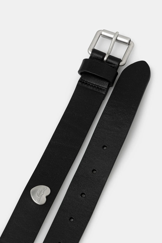 Kožni remen Carhartt WIP Tylor Belt I035381.0M4XX crna AW25