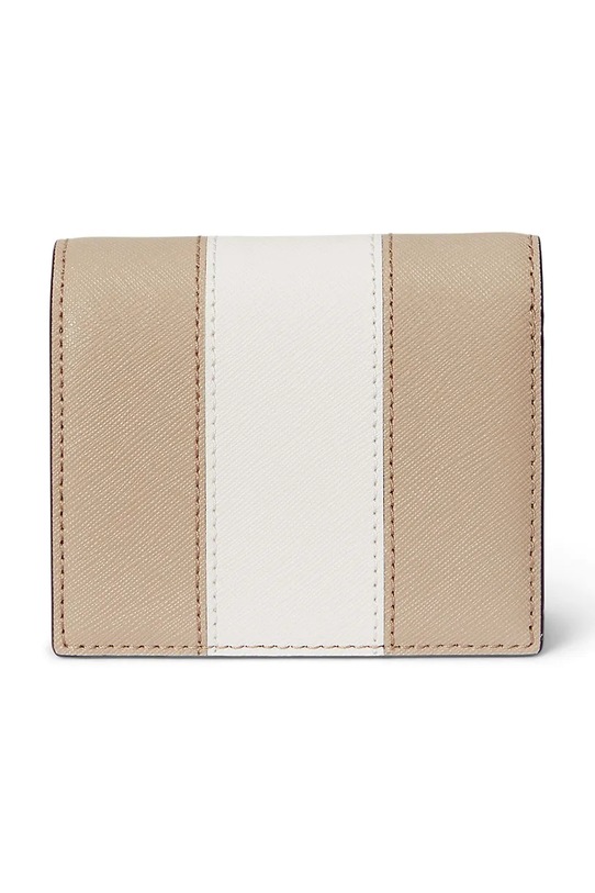 Lauren Ralph Lauren portfel skórzany 432974514 beżowy AW25